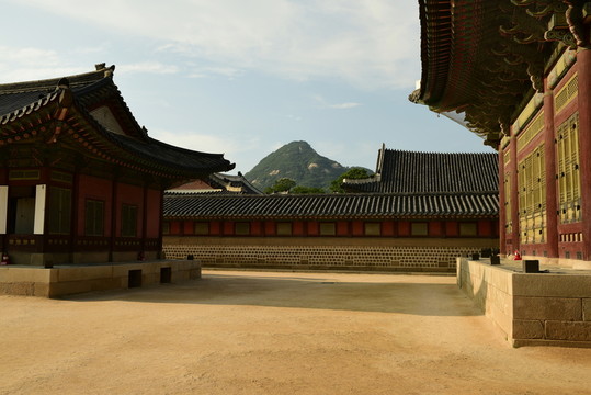 首爾景福宮古建 飛檐