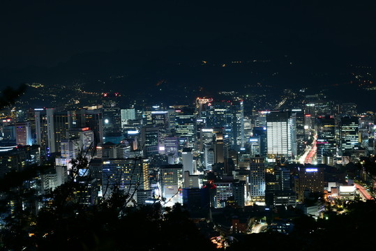 韓國首爾夜景