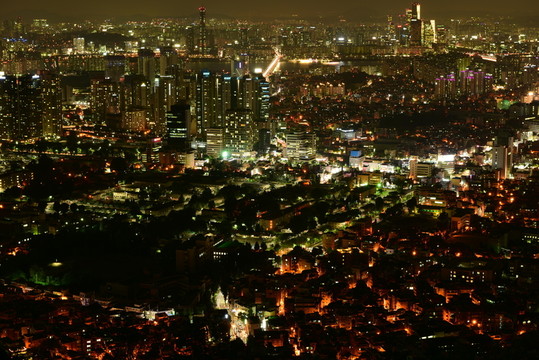 韓國首爾夜景