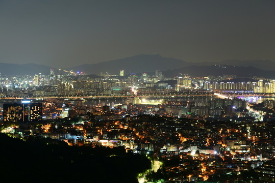 韓國首爾夜景