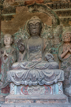 麥積山石窟佛像