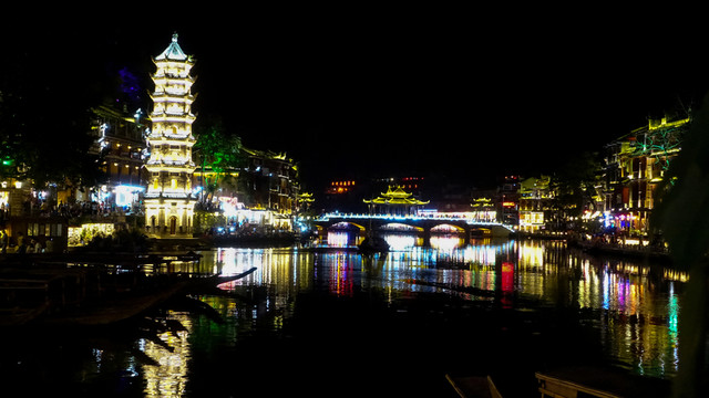 鳳凰古城 夜景
