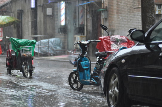 下雨天