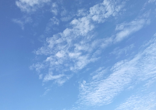 白云天空
