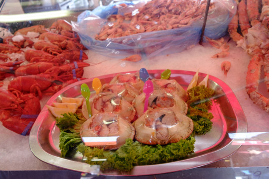 外國(guó)魚(yú)市