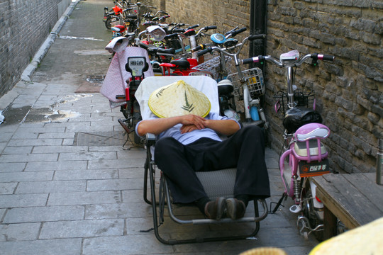 休息的男人