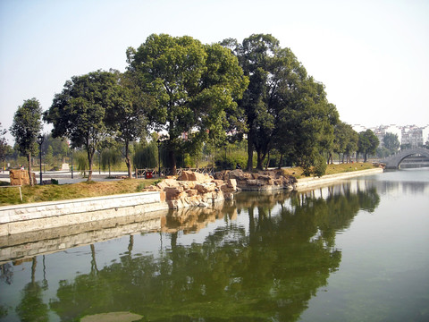 安徽巢湖街頭公園