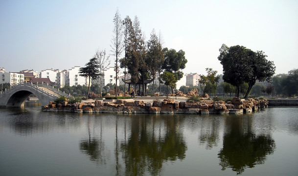 安徽巢湖街頭公園