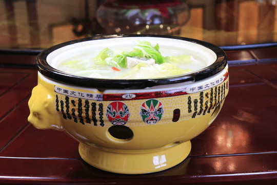 白菜豆腐湯