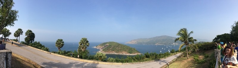 泰國海島全景照片