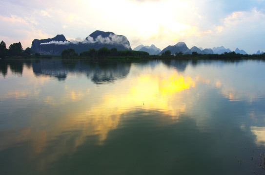 天空云彩 湖泊風(fēng)光