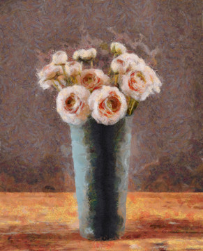 花瓶裝飾畫(huà)
