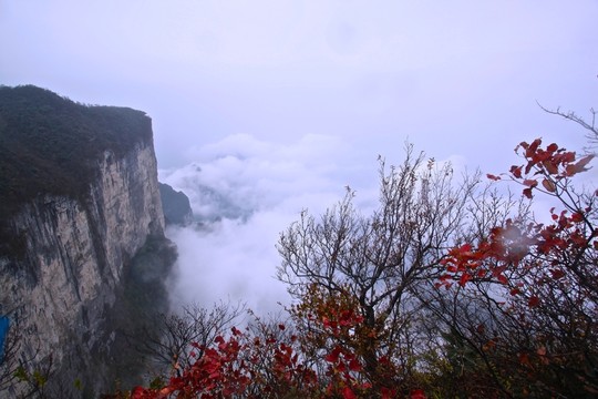 張家界天門風(fēng)景