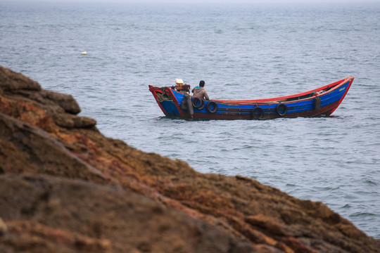 海上漁船