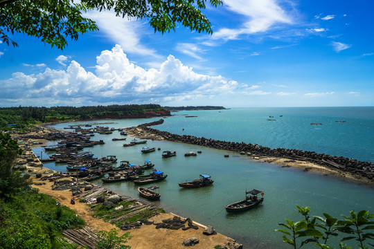海灣漁港