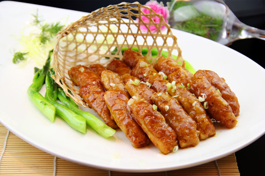 燒汁釀雞腿菇