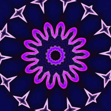 對稱花紋圖案