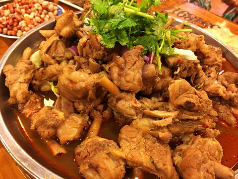 燉鍋鵝肉