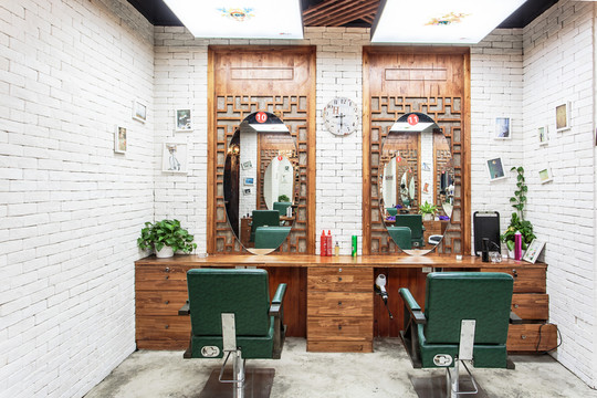 理發(fā)店內(nèi)景