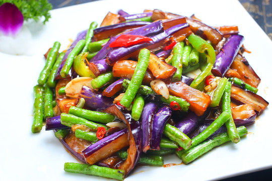茄子豆角
