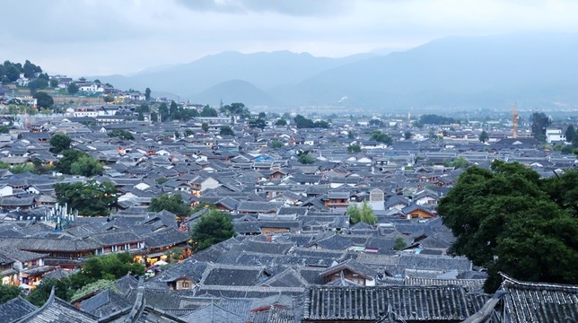 麗江古城俯瞰
