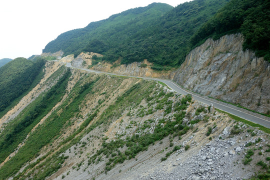 盤山公路 青山 重慶武陵山