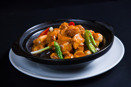 板栗悶排骨