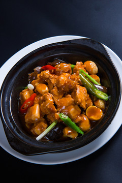 板栗悶排骨