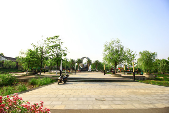 江西省鷹潭市太極韻廣場