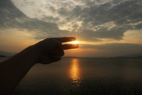 夕陽