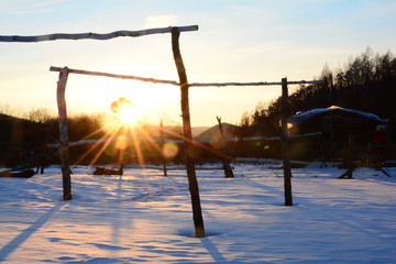 夕陽