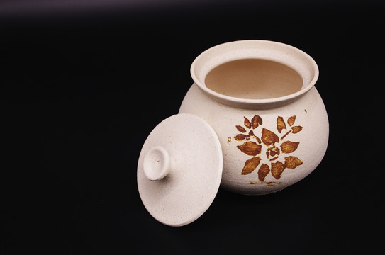 粗陶茶葉罐