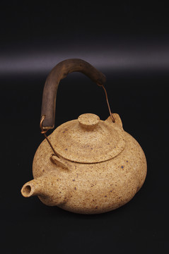 粗陶茶壺