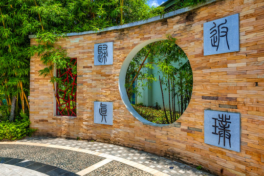 影壁 撫仙湖