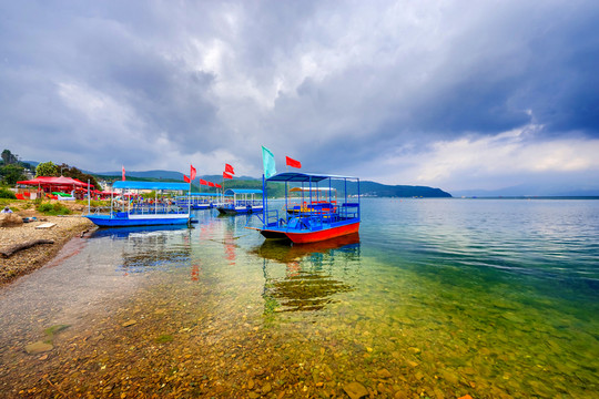 撫仙湖 湖畔