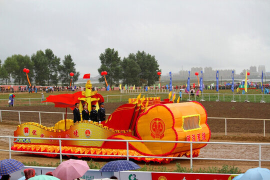 節(jié)日彩車 內(nèi)蒙
