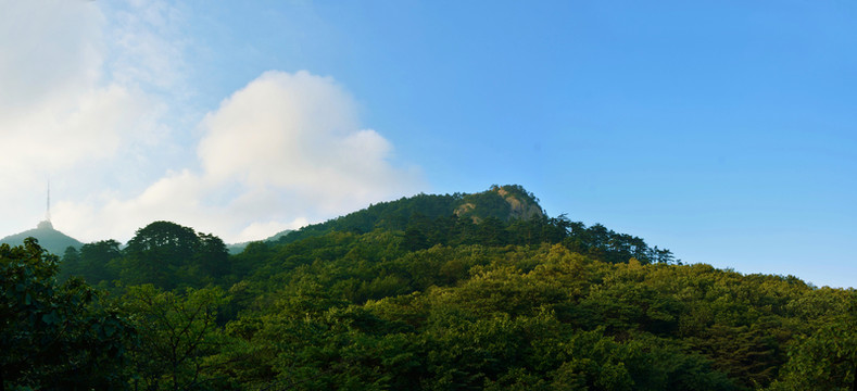 黃山全景圖