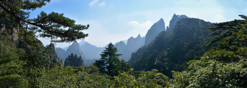 黃山全景圖