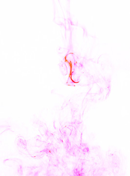 水中紅墨
