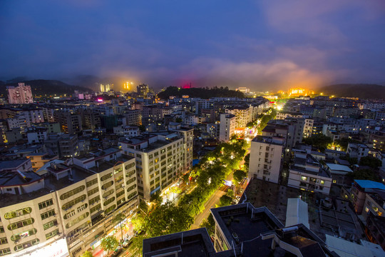 廣東省云浮市云浮鳥瞰圖