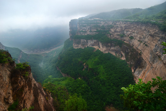 太行峽谷風(fēng)光