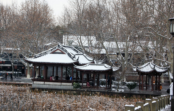 西湖雪