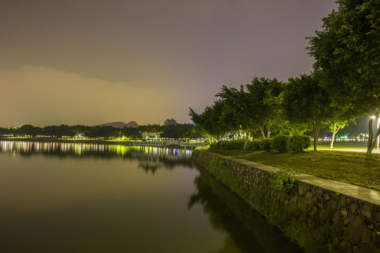 廣東省肇慶市半月湖景觀橋