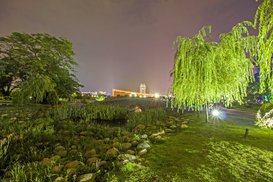 廣東省肇慶市牌坊公園景觀橋