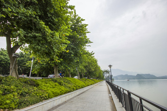 廣東省肇慶市星湖西路休閑步道