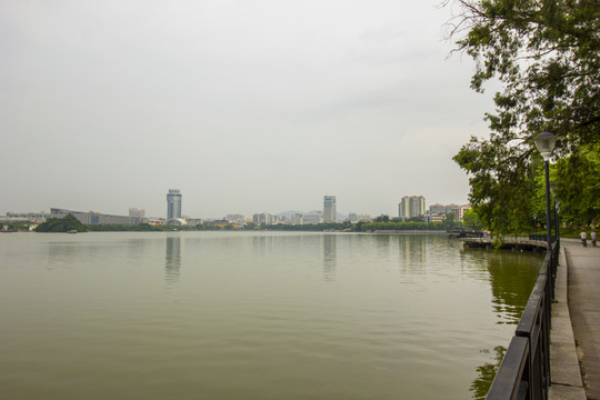 廣東省肇慶市中心湖堤岸