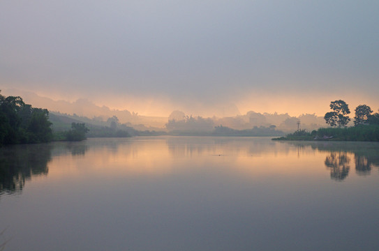 湖景 風景