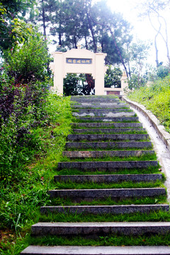 石梯 臺(tái)階 山路