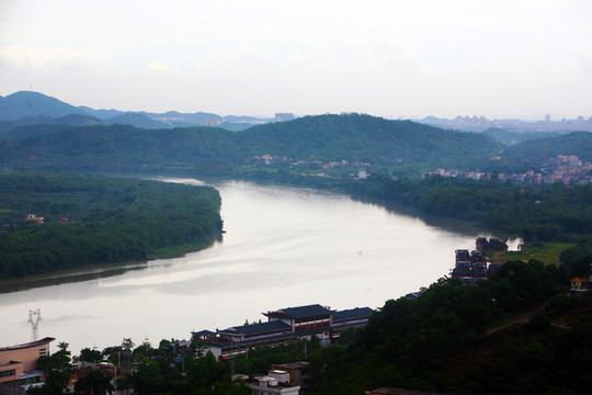 青山綠水 增江全景