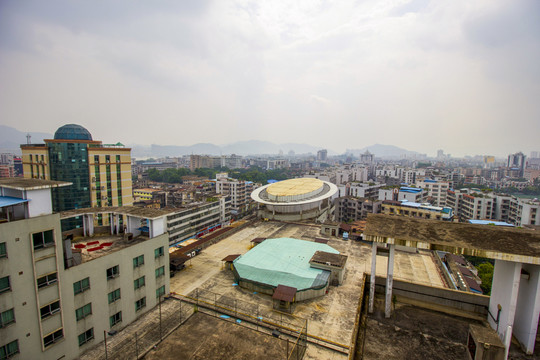 廣東省肇慶市肇慶鳥瞰圖